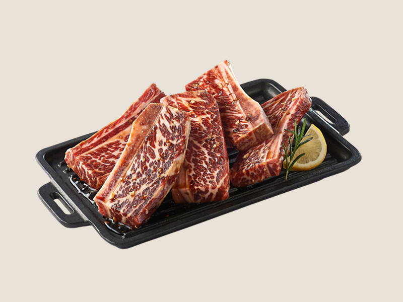 이차돌 신메뉴 우대쪽갈비