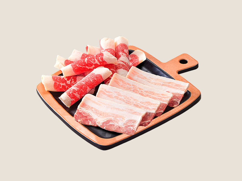 이차돌 신메뉴 냉삼+차돌박이